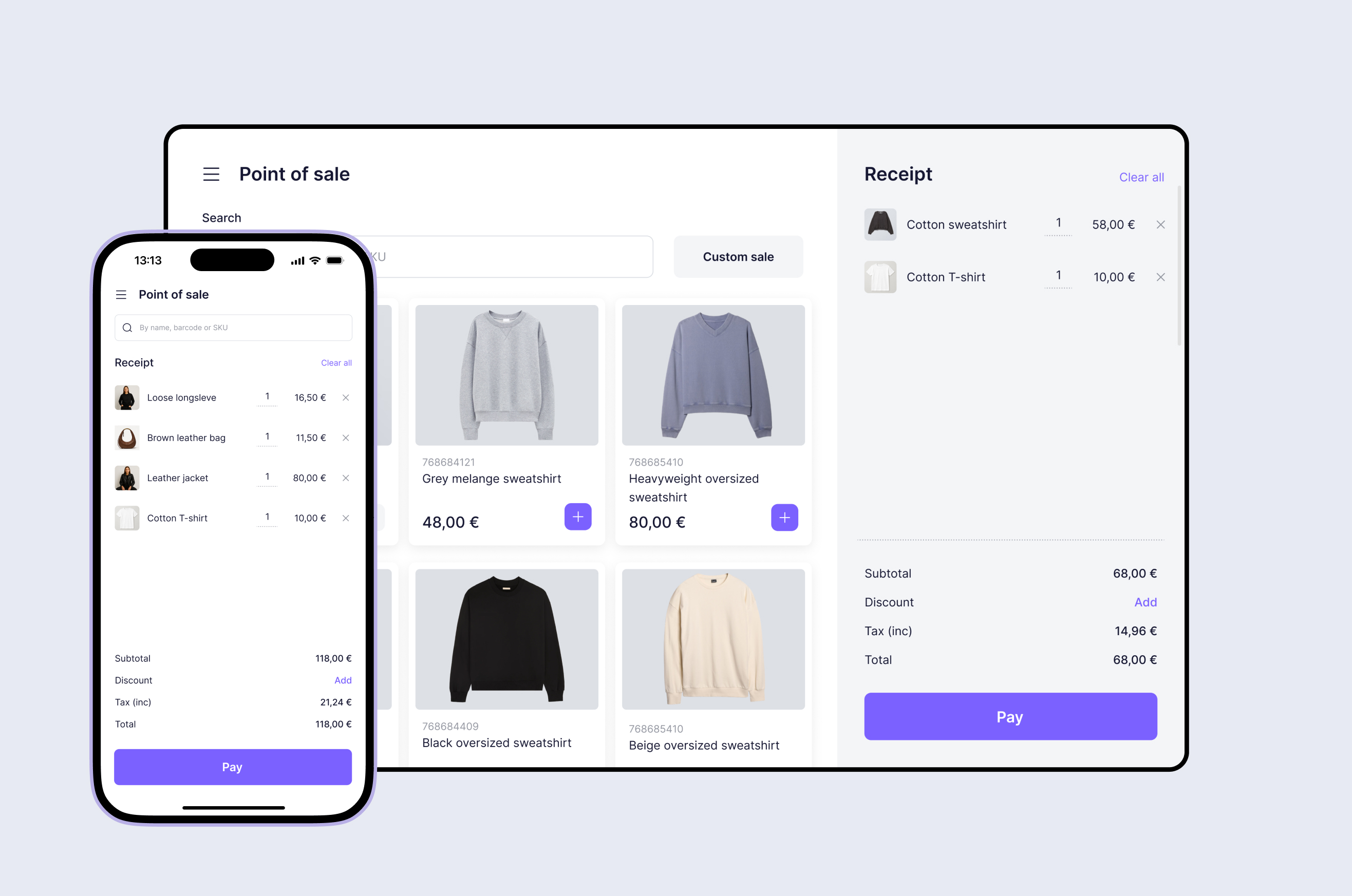 POS for Windows, macOS, Android, and iOS