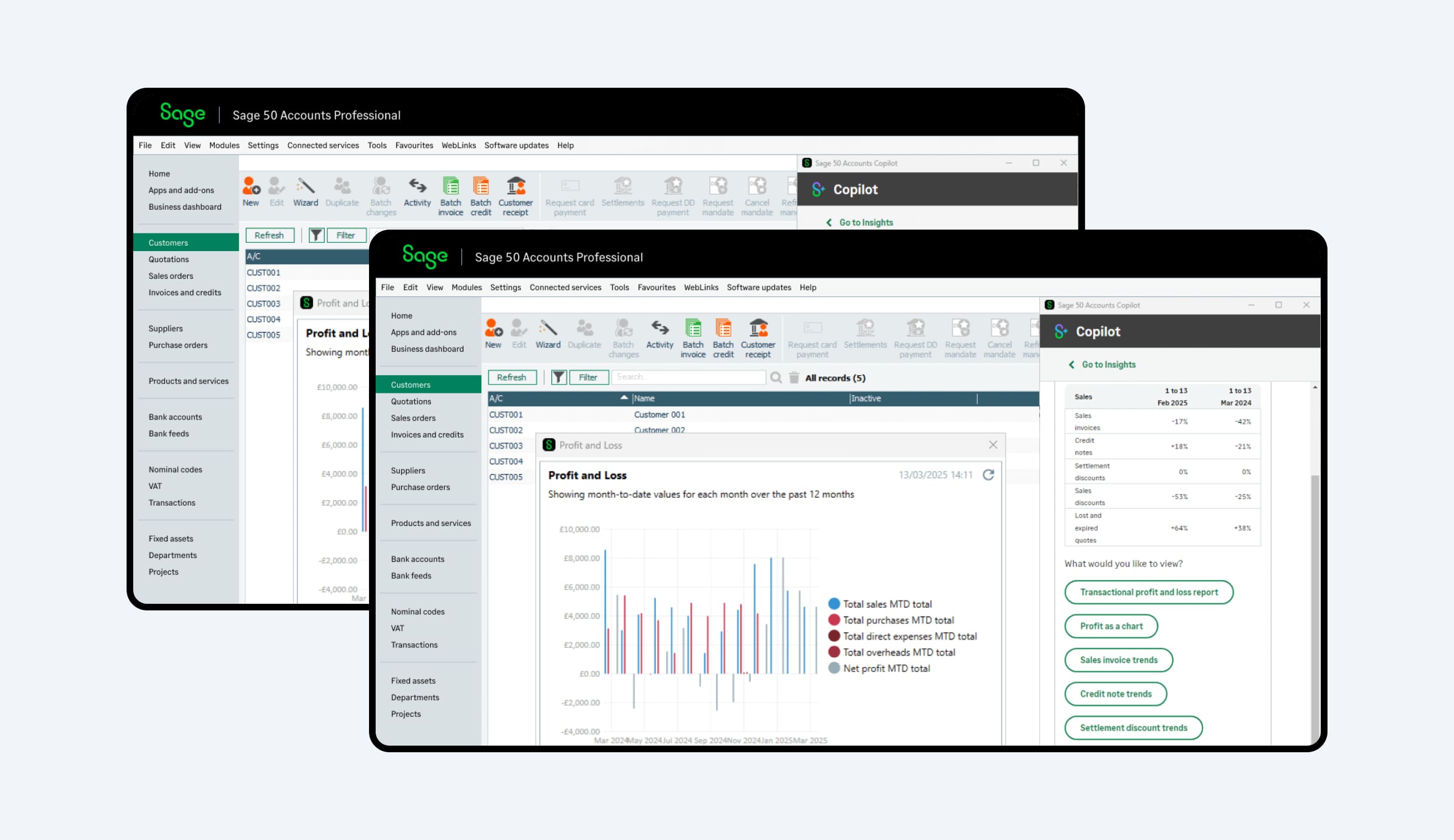 Financial reporting and accounting interface used by small businesses to manage VAT, payroll, and supplier payments.